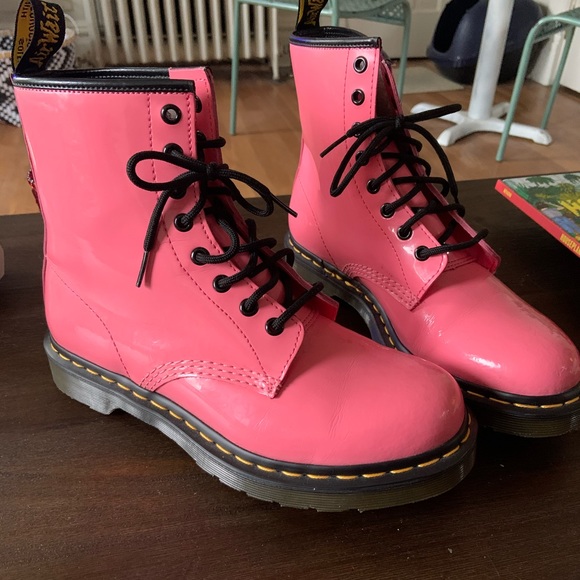 bubblegum pink doc martens